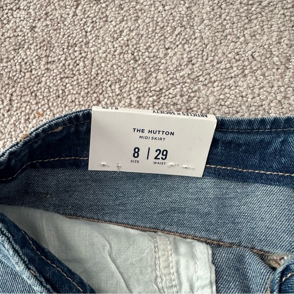Articles of Society The Hutton Denim Midi Skirt - Picture 4 of 6